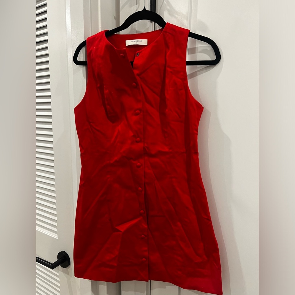COPY - NWOT red button up dress
